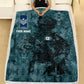 Personalized Canadian Solider/ Veteran Camo With Name And Rank Fleece Blanket 3D Printed - 17229024