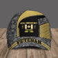 Personalized Rank, Year And Name Canadian Soldier/Veterans Camo Baseball Cap Veteran- 2103240001