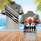 Personalized Canada Soldier/Veteran Camo with Name, Year and Rank Hawaii All Over Printed - 17231616