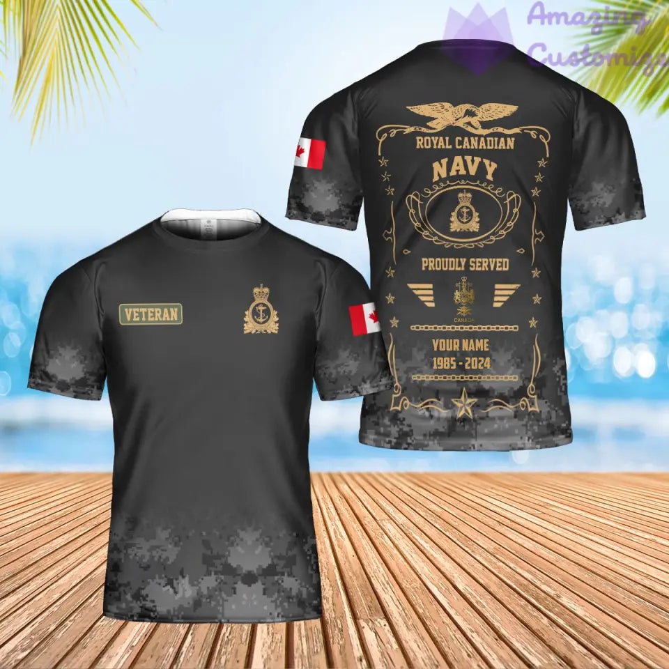 Personalized Canada Soldier/Veteran Camo with Name, Year and Rank Hawaii All Over Printed - 1721606402
