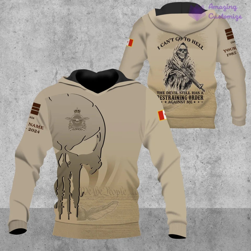 Personalized Canada Soldier/Veteran Camo with Name, Year and Rank Hawaii All Over Printed - 17205696