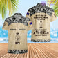 Personalized Australia Soldier/Veteran Camo with Name, Year and Rank Hawaii All Over Printed - 17200512