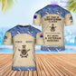 Personalized Australia Soldier/Veteran Camo with Name, Year and Rank Hawaii All Over Printed - 17200512