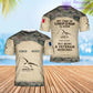 Personalized France Soldier/Veteran Camo with Name, Year and Rank Hawaii Shirt All Over Printed - 17200512