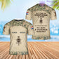 Personalized Netherlands Soldier/Veteran Camo with Name, Year and Rank Hawaii Shirt All Over Printed - 17200512