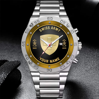 Mockup Gentleman Stainless Steel Watch copy