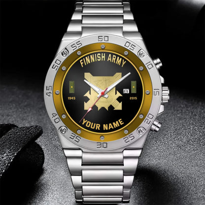 Mockup Gentleman Stainless Steel Watch copy