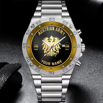 Mockup Gentleman Stainless Steel Watch copy