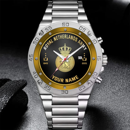 Mockup Gentleman Stainless Steel Watch copy
