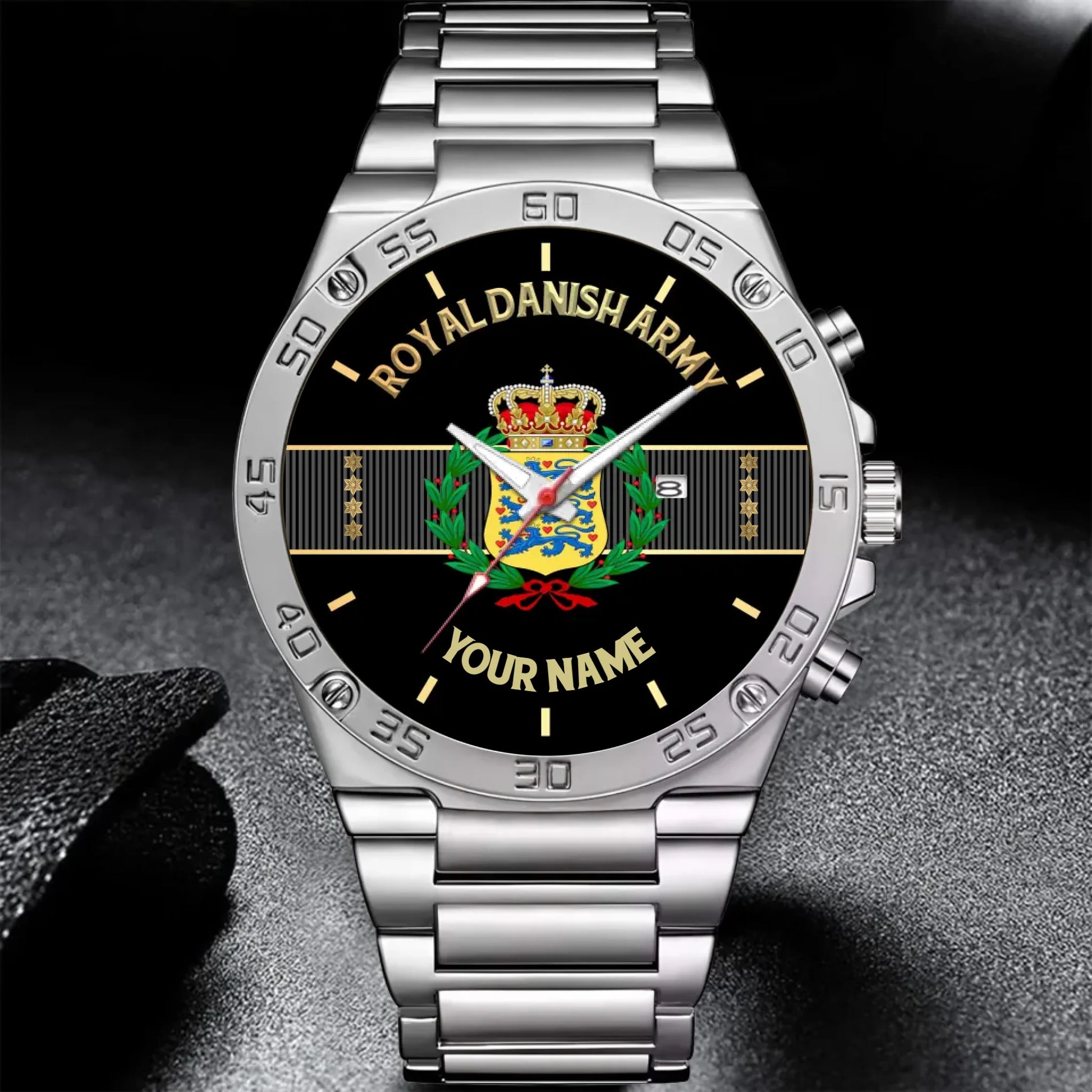 Mockup Gentleman Stainless Steel Watch copy