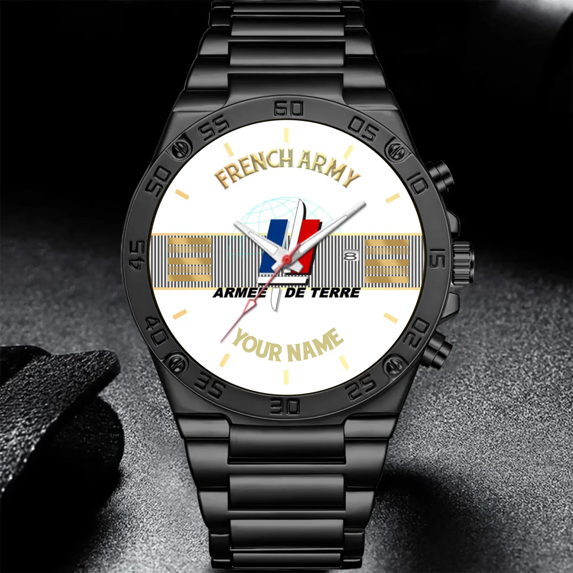 Mockup Gentleman Stainless Steel Watch co2py