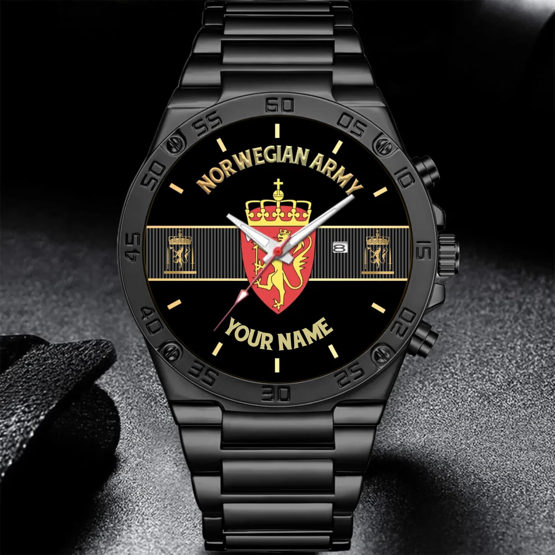 Mockup Gentleman Stainless Steel Watch co2py