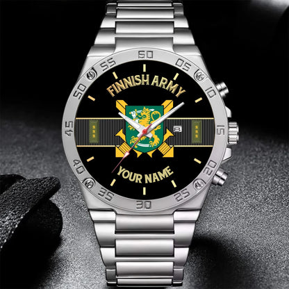 Mockup Gentleman Stainless Steel Watch copy