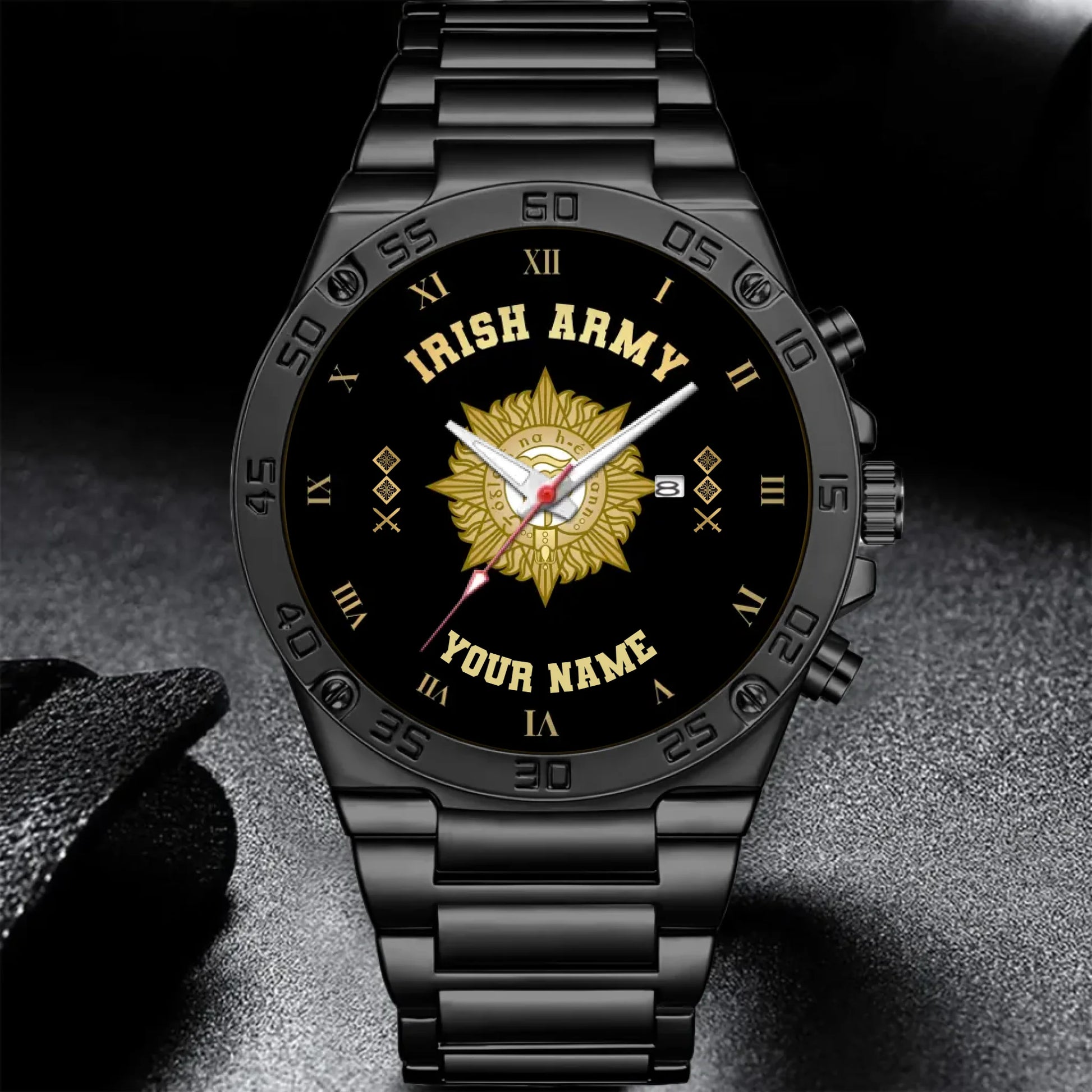 Mockup Gentleman Stainless Steel Watch co2py