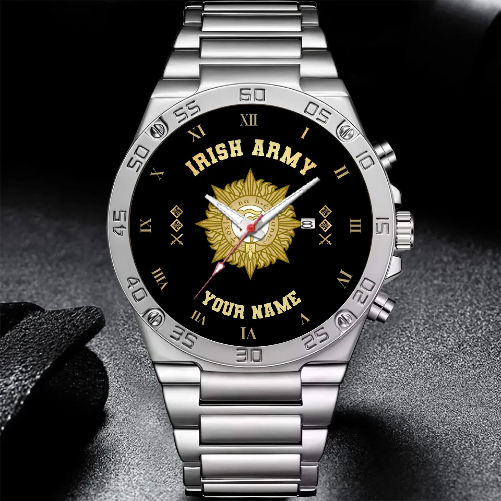 Mockup Gentleman Stainless Steel Watch copy