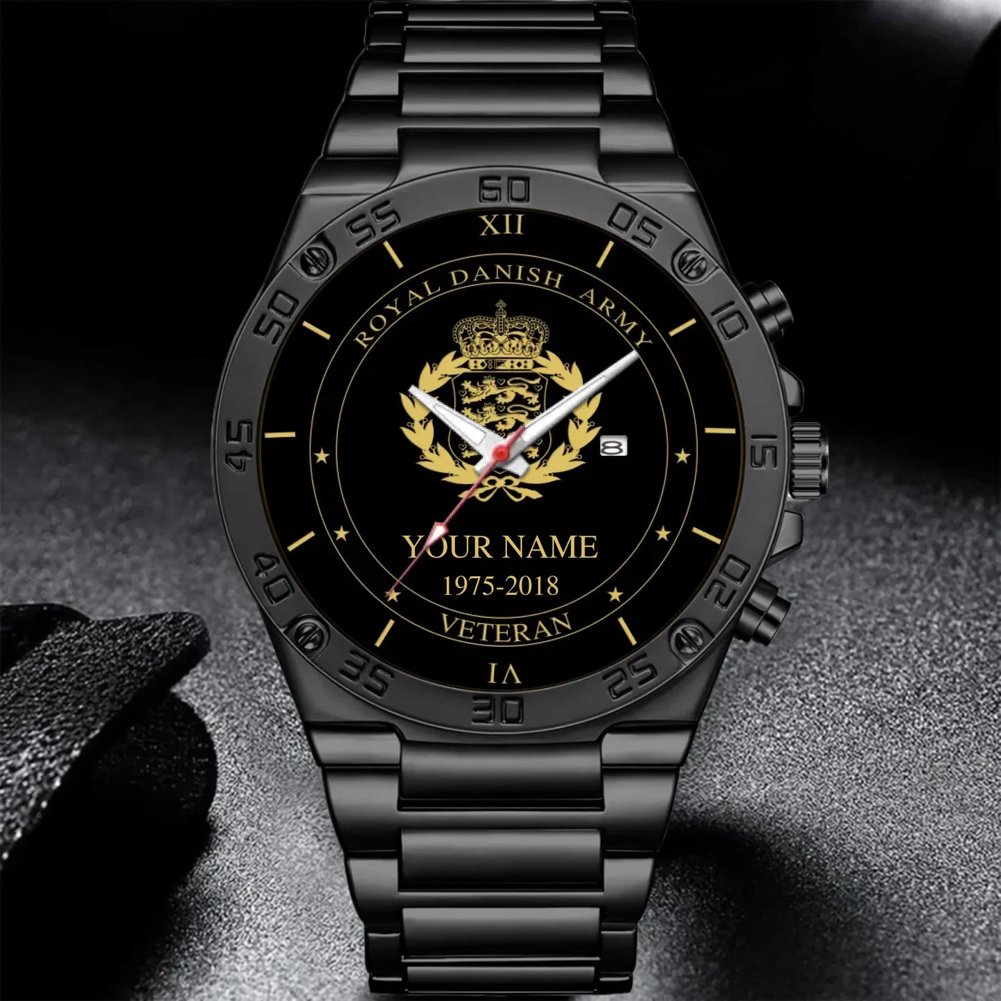 Mockup Gentleman Stainless Steel Watch co2py