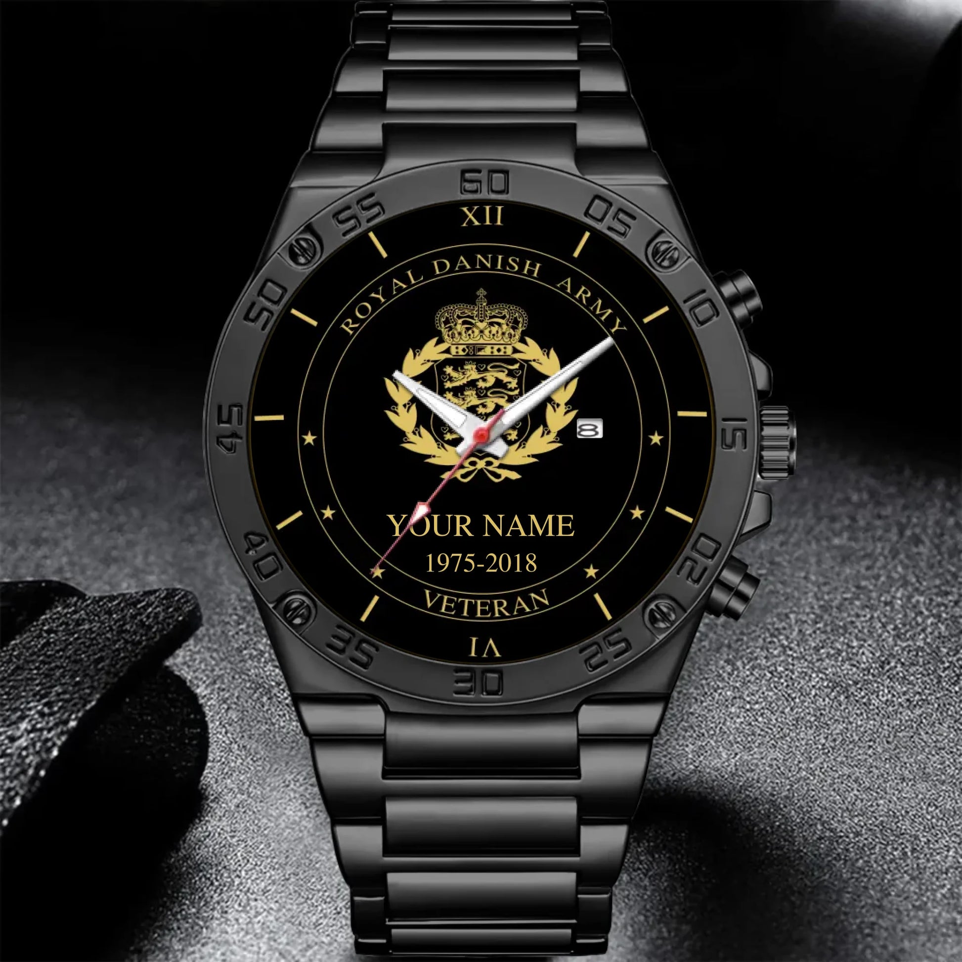 Mockup Gentleman Stainless Steel Watch co2py