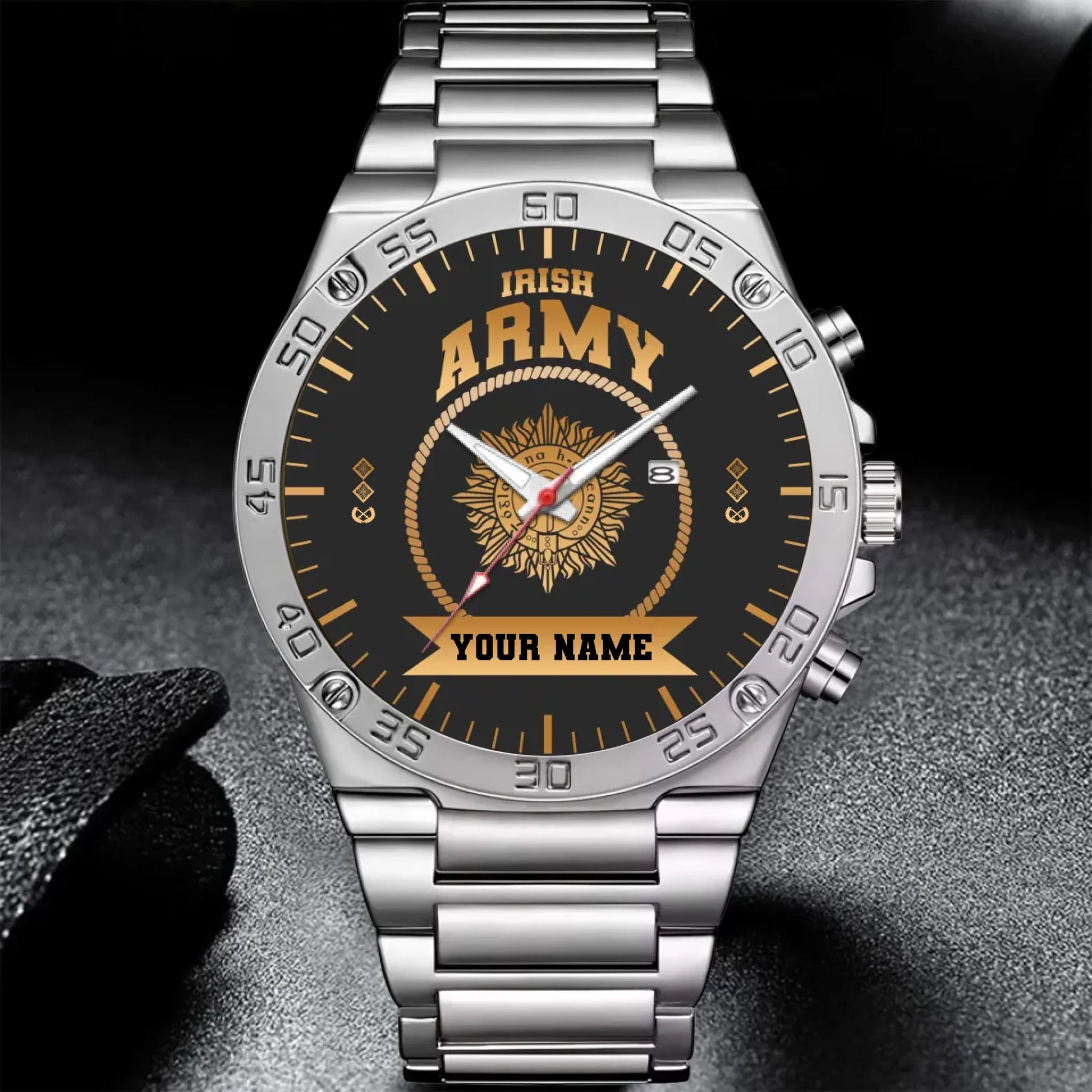 Mockup Gentleman Stainless Steel Watch copy