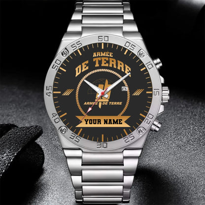 Mockup Gentleman Stainless Steel Watch copy
