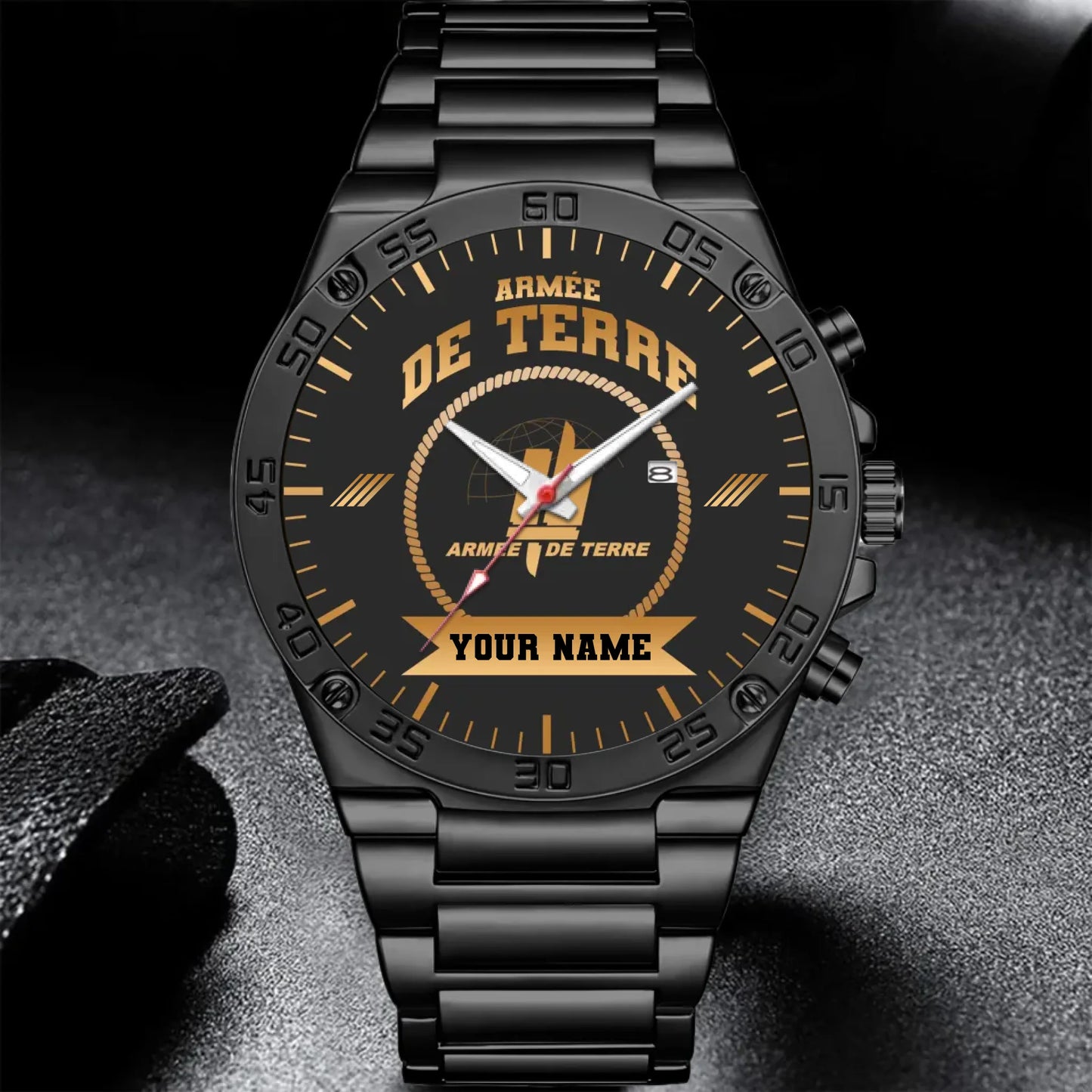 Mockup Gentleman Stainless Steel Watch co2py
