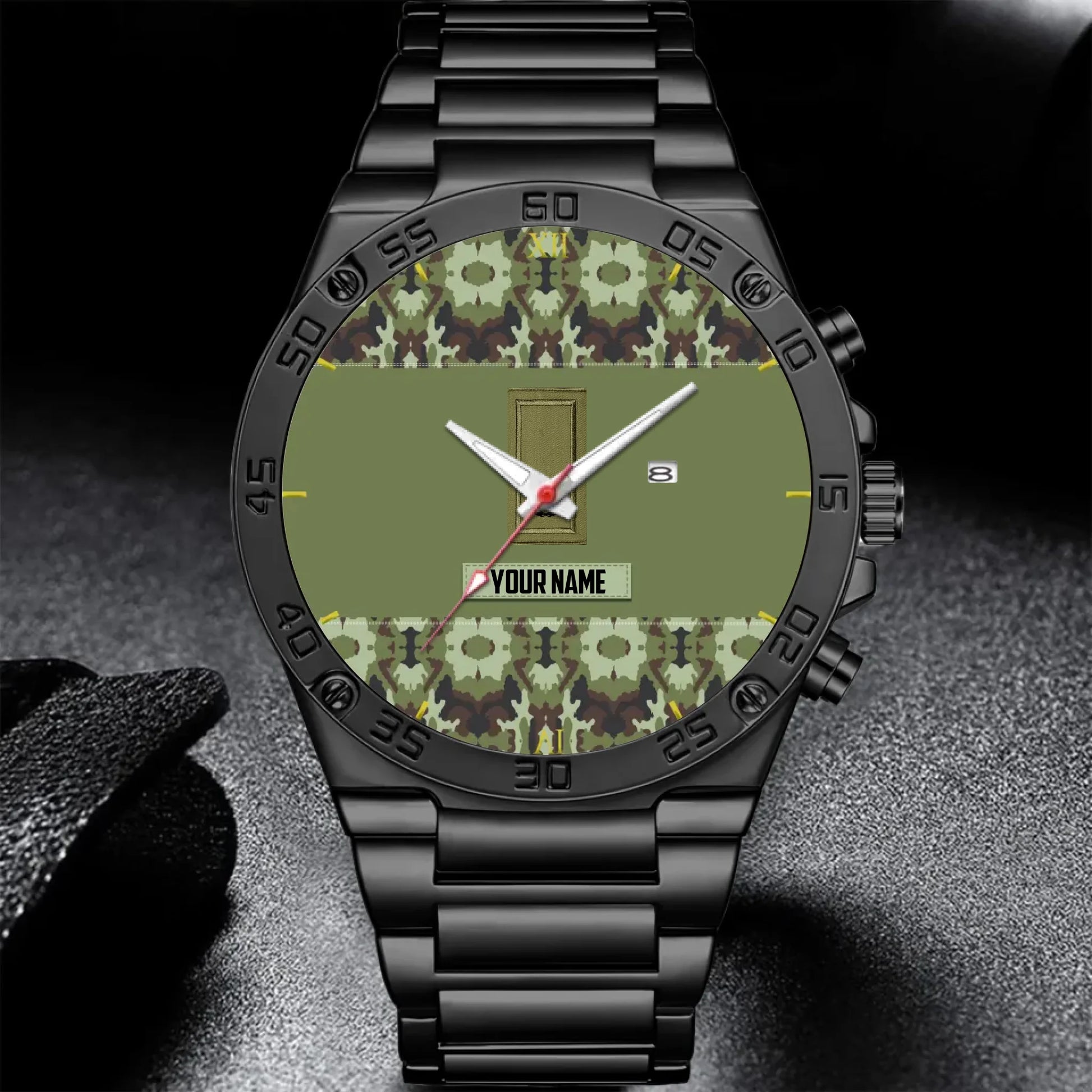 Mockup Gentleman Stainless Steel Watch co2py