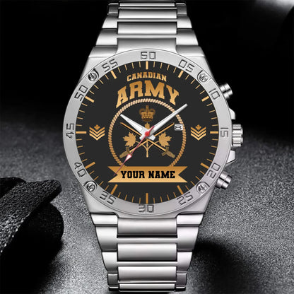 Mockup Gentleman Stainless Steel Watch copy