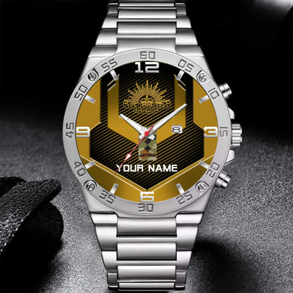 Mockup Gentleman Stainless Steel Watch copy