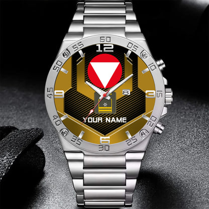 Mockup Gentleman Stainless Steel Watch copy