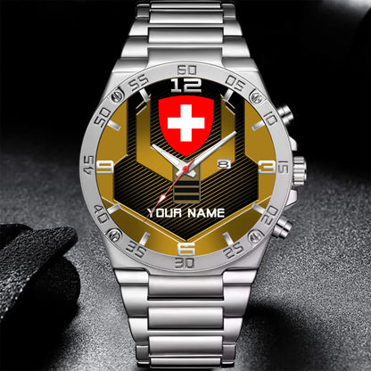 Mockup Gentleman Stainless Steel Watch copy