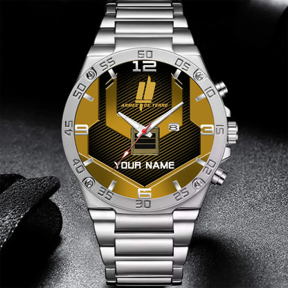 Mockup Gentleman Stainless Steel Watch copy