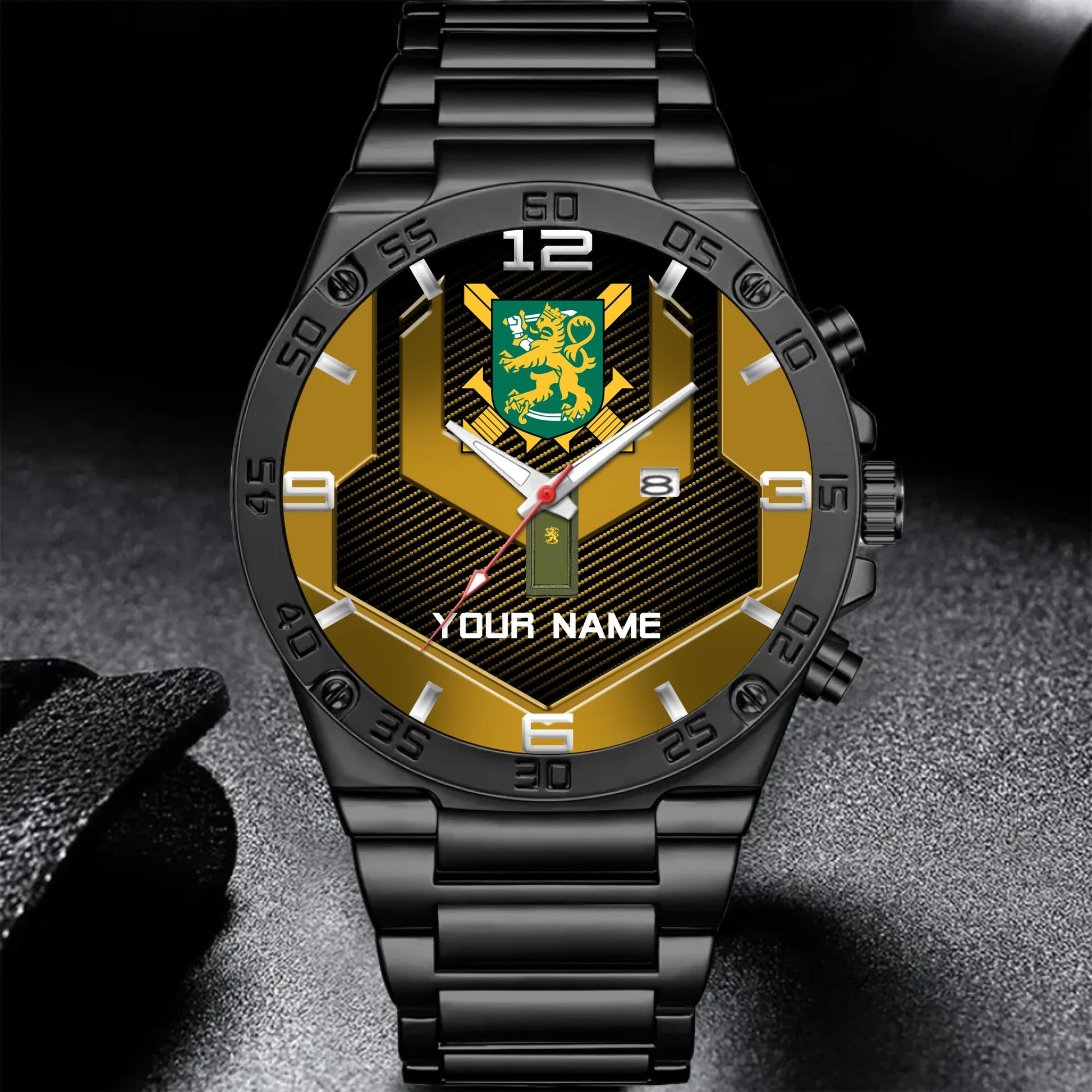 Mockup Gentleman Stainless Steel Watch co2py
