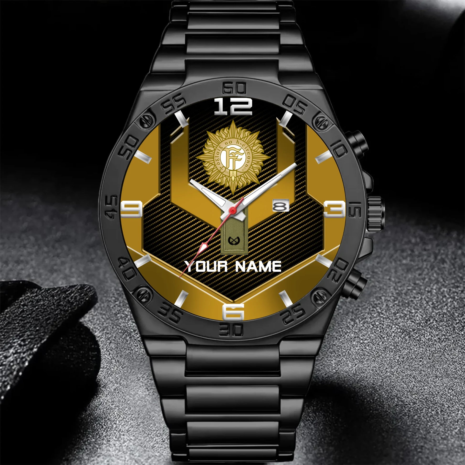 Mockup Gentleman Stainless Steel Watch co2py