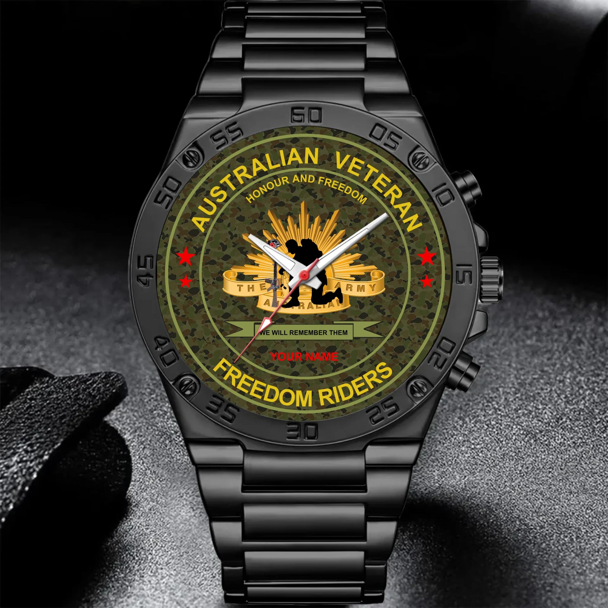 Mockup Gentleman Stainless Steel Watch co2py