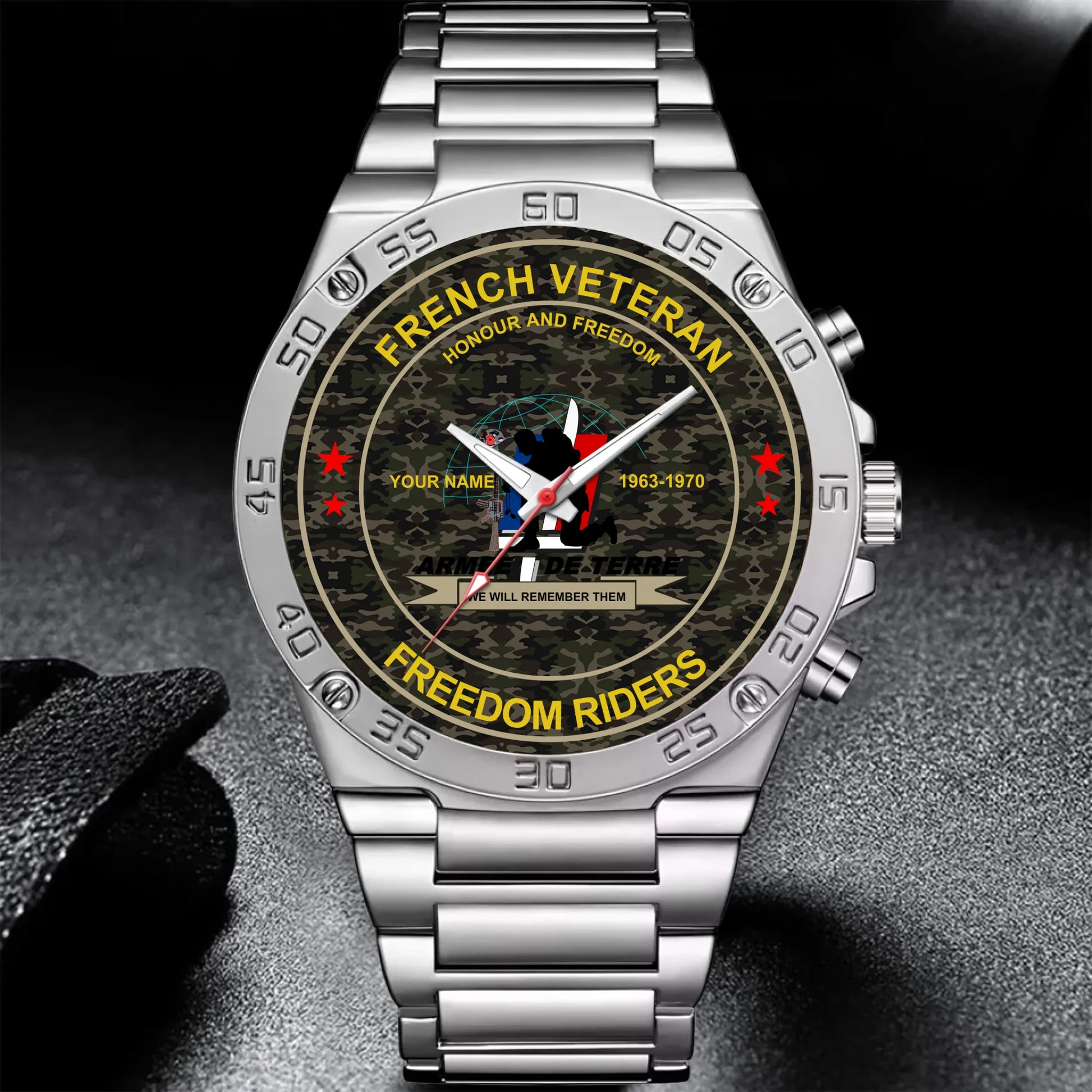 Mockup Gentleman Stainless Steel Watch copy