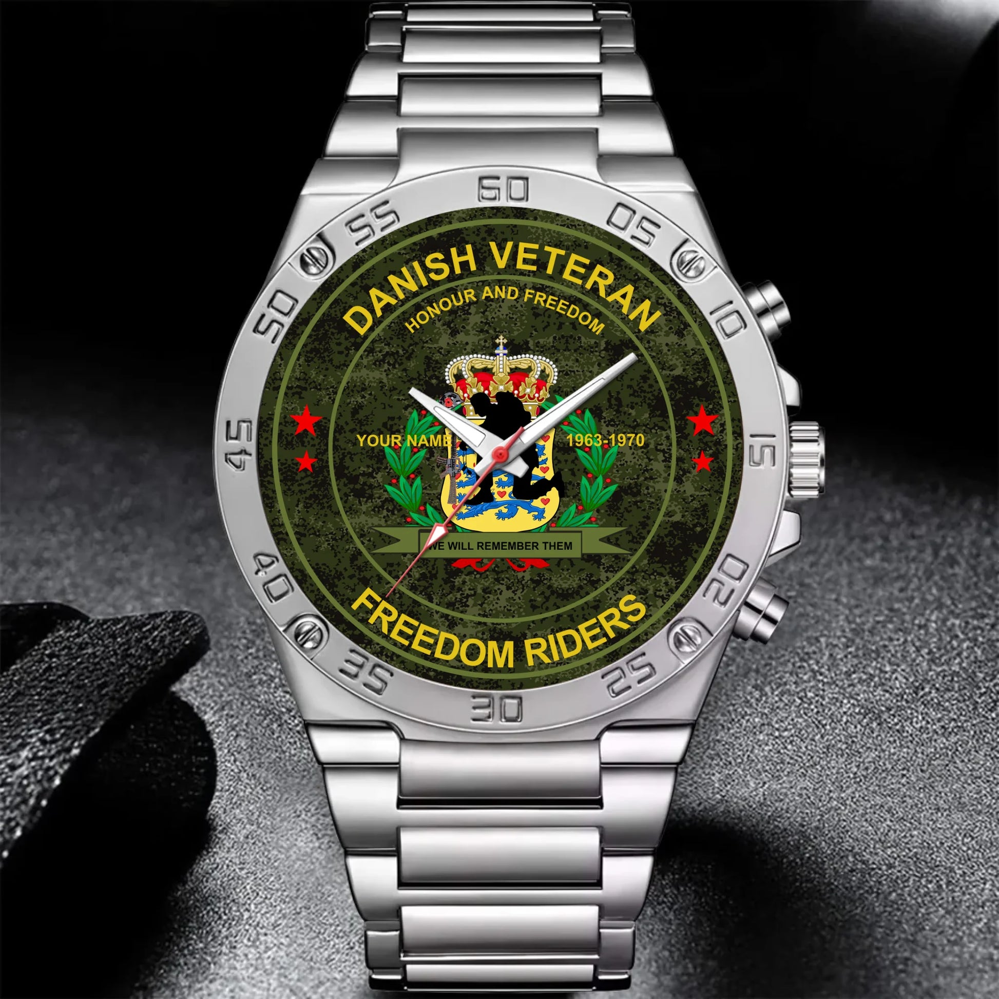 Mockup Gentleman Stainless Steel Watch copy