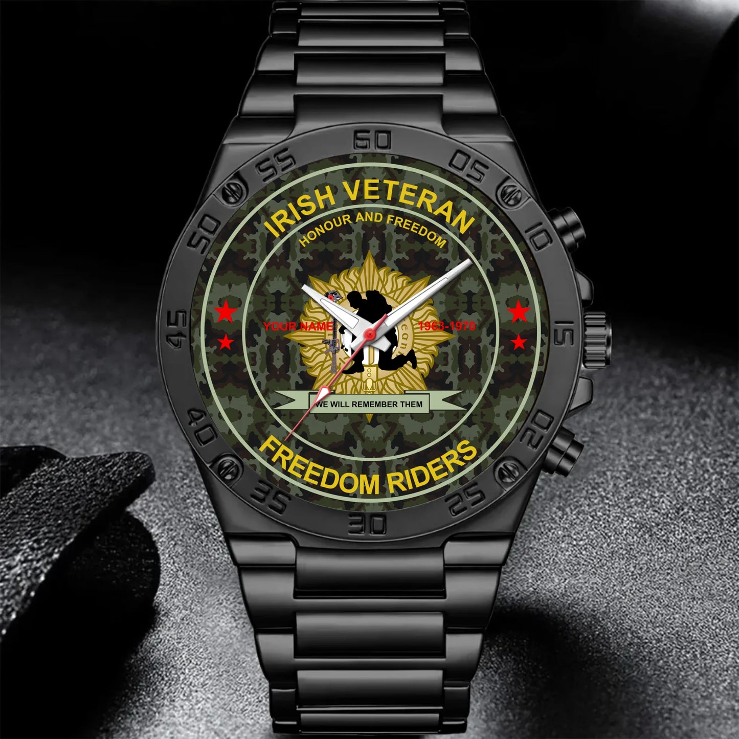 Mockup Gentleman Stainless Steel Watch co2py