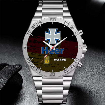 Mockup Gentleman Stainless Steel Watch copy