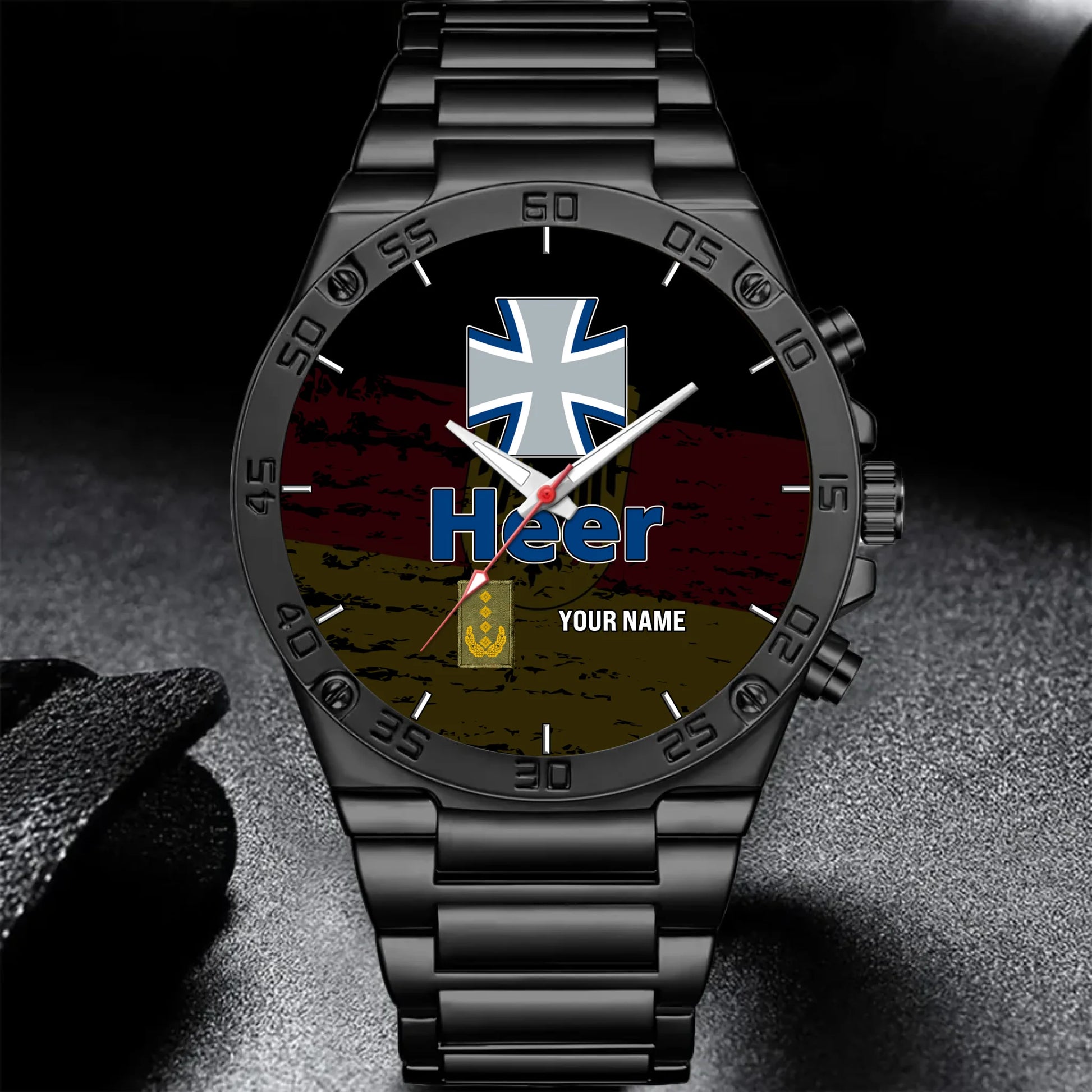 Mockup Gentleman Stainless Steel Watch co2py
