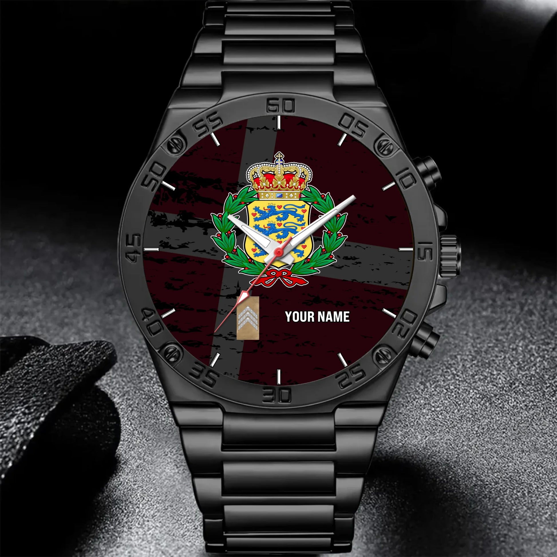 Mockup Gentleman Stainless Steel Watch co2py