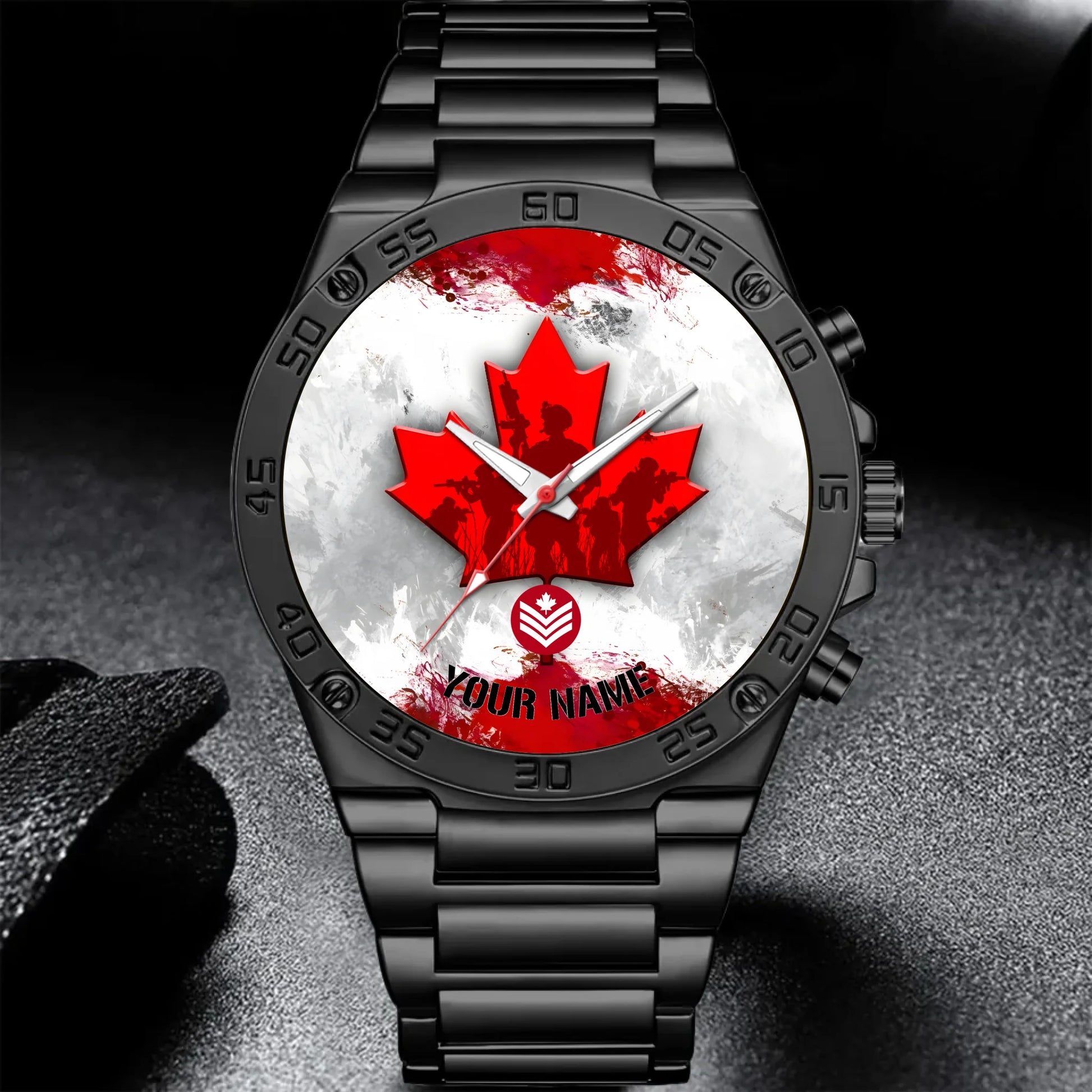 Mockup Gentleman Stainless Steel Watch co2py