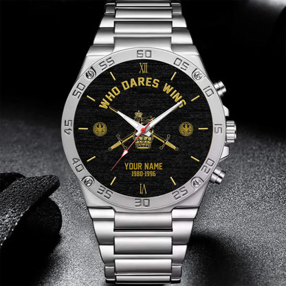Mockup Gentleman Stainless Steel Watch copy