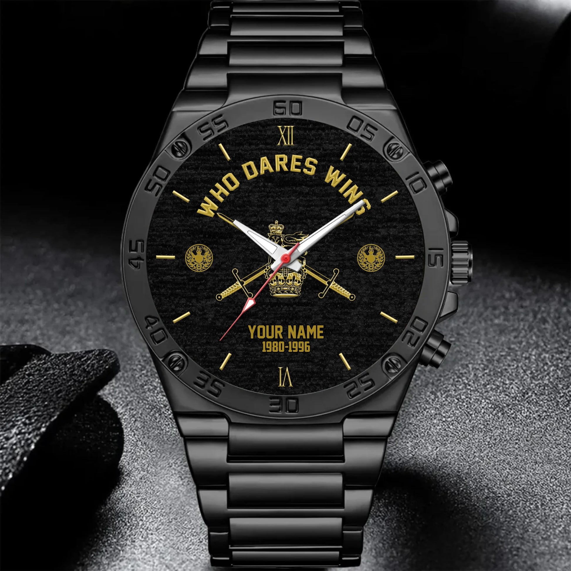 Mockup Gentleman Stainless Steel Watch co2py