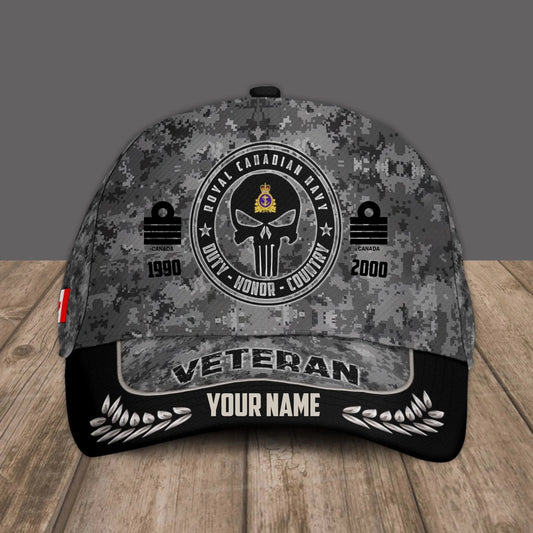 Canadian Veteran Cap – Customizable Rank, Name and Year - 1757462401 (Ray Carlyon)