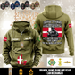 Personalized Denmark Soldier/Veteran Vintage Hoodie All Over Printed - 1760313603