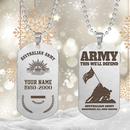 Dog Tag Necklace