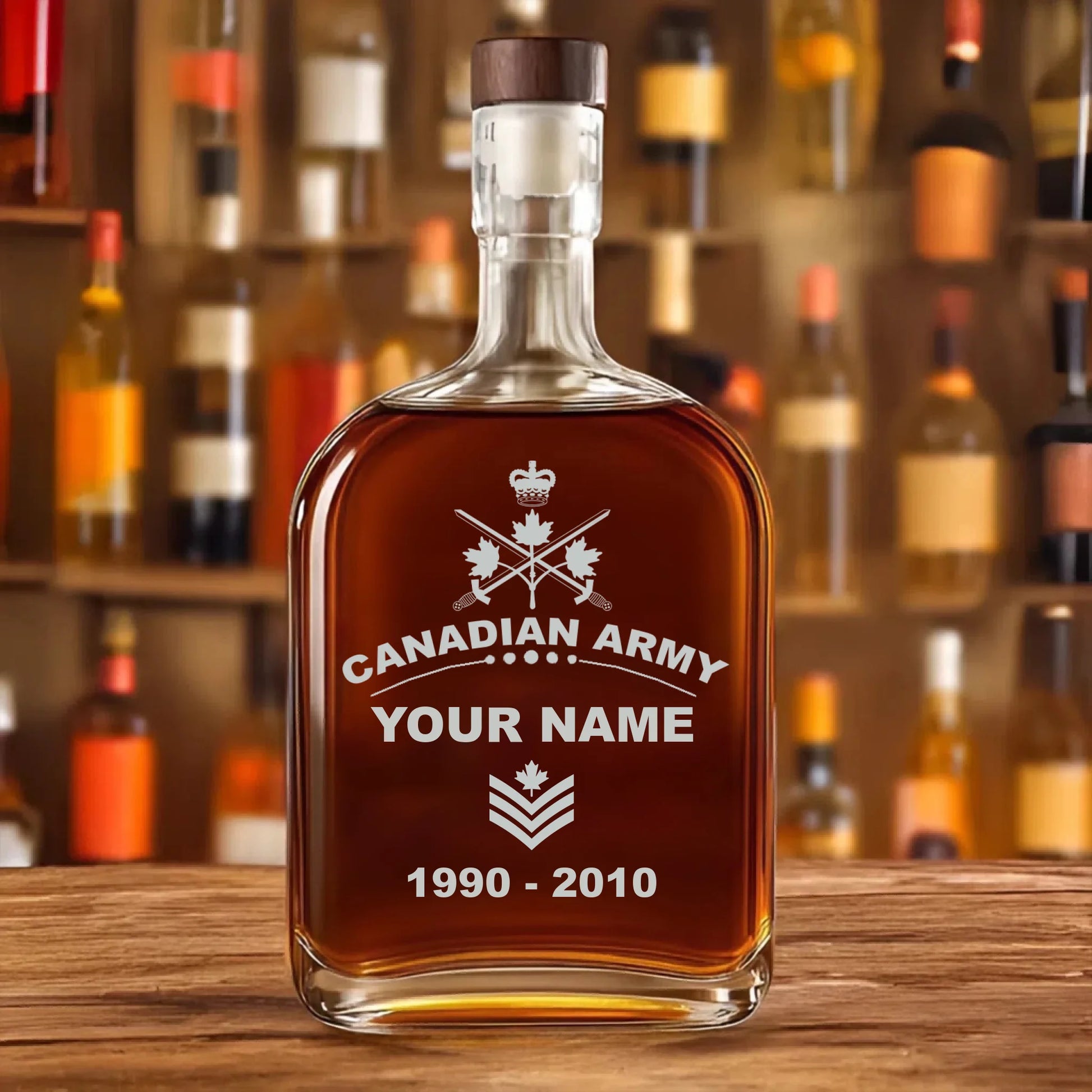 Mockup 25oz Empty Whiskey Bottle copy