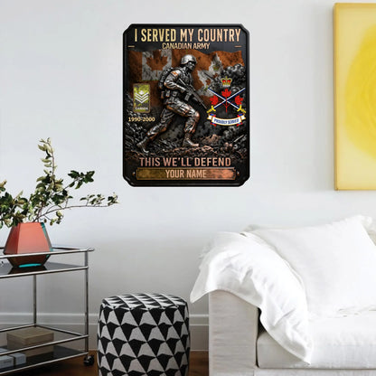 Metal Sign