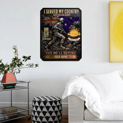 Metal Sign