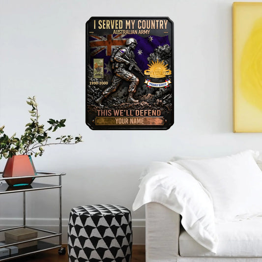 Metal Sign