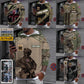 Personalisierter Kapuzenpullover mit Camouflage-Muster für britische Soldaten/Veteranen mit Namen und Rang, 3D-Druck -0512230001